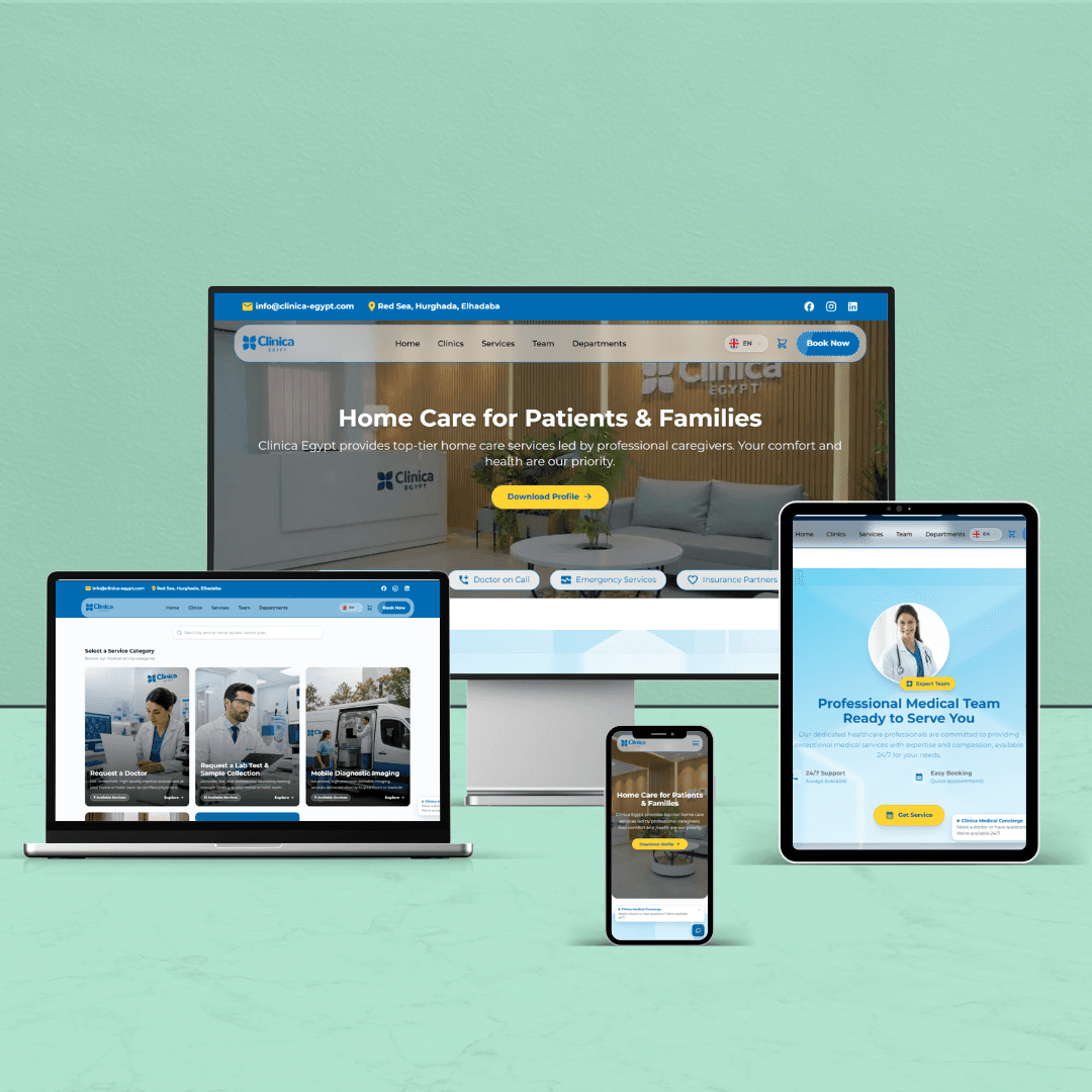 Clinica Egypt — Healthcare · Hospitality